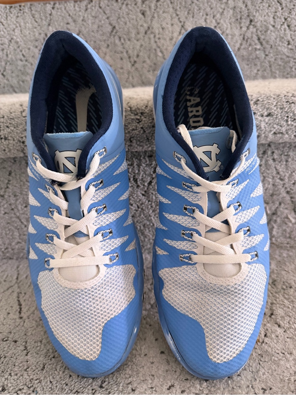 Nike Carolina Blue and White Women's Athletic Shoes